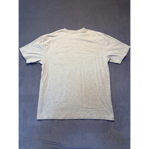 Carhartt Men's Original Fit Heavyweight Short-Sleeve Pocket T-Shirt Gray L Logo - Picture 7 of 7